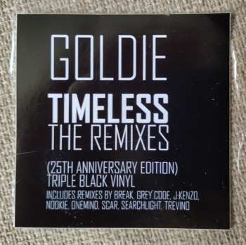 3LP Goldie: Timeless (25th Anniversary Edition) (The Remixes)