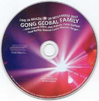 CD Gong Global Family: Live In Brazil 20 November 2007