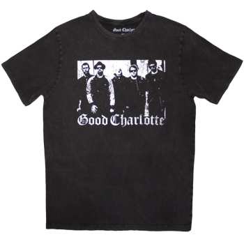 Merch Good Charlotte: Stone Wash T-shirt Band Photo