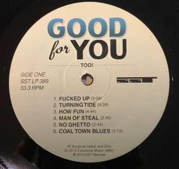 2LP Good For You: Too!