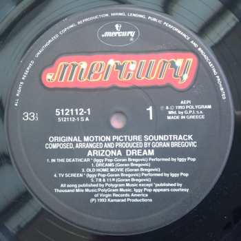 LP Goran Bregović: Arizona Dream (Original Motion Picture Soundtrack)