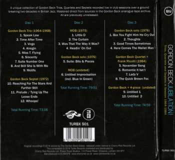 3CD/Doos Gordon Beck: Jubilation!