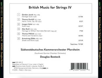 CD Südwestdeutsches Kammerorchester: British Music For Strings IV