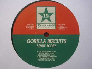 LP Gorilla Biscuits: Start Today
