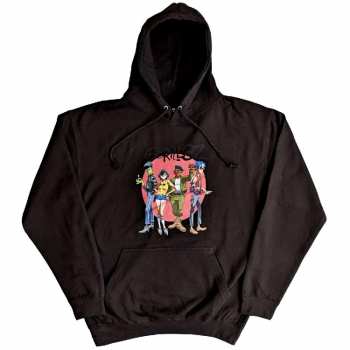 Merch Gorillaz: Gorillaz Unisex Pullover Hoodie: Group Circle Rise (medium) M