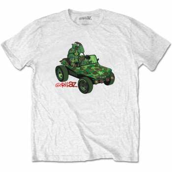 Merch Gorillaz: T-shirt Green Jeep 