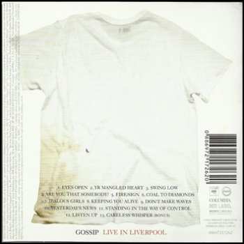 CD The Gossip: Live In Liverpool