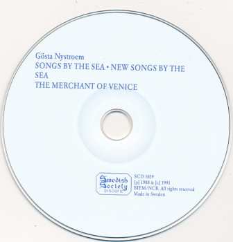 CD Tor Mann: Songs By The Sea / New Songs By The Sea / The Merchant Of Venice