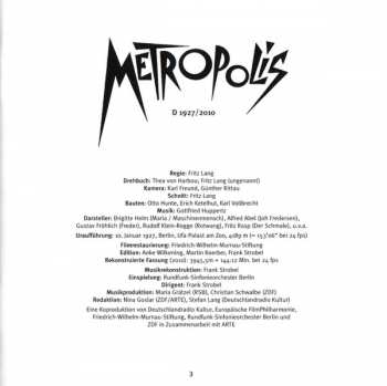 CD Frank Strobel: Metropolis: Original Motion Picture Score