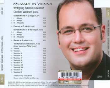 SACD Wolfgang Amadeus Mozart: Mozart In Vienna