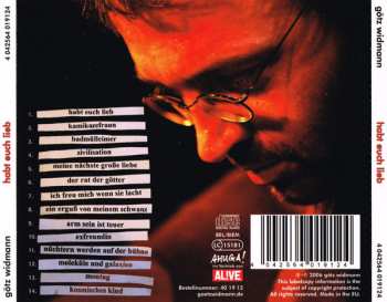 CD Götz Widmann: Habt Euch Lieb
