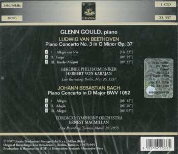 CD Johann Sebastian Bach: Piano Concerto No. 3 / Piano Concerto BWV 1052 