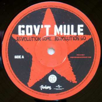 2LP Gov't Mule: Revolution Come...Revolution Go