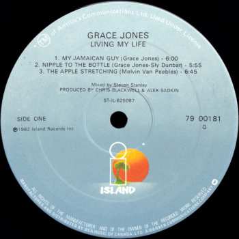 LP Grace Jones: Living My Life