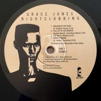 LP Grace Jones: Nightclubbing LTD