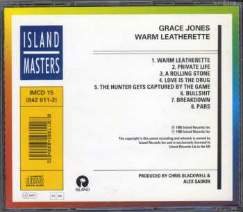 CD Grace Jones: Warm Leatherette