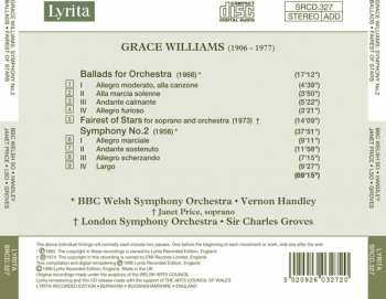 CD Grace Williams: Ballads; Fairest of Stars; Symphony No. 2 