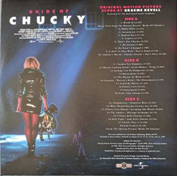 2LP Graeme Revell: Bride Of Chucky (Original Motion Picture Score) CLR