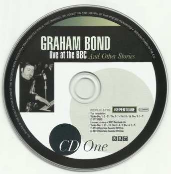 4CD Graham Bond: Live At The BBC And Other Stories