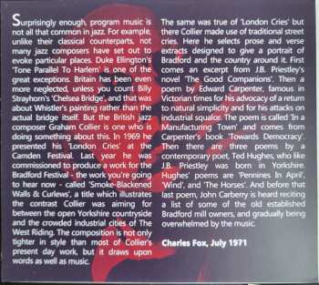 CD Graham Collier Music: Smoke​-​Blackened Walls & Curlews LTD
