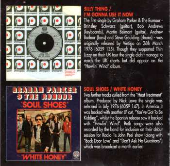 CD Graham Parker And The Rumour: The Vertigo Records Singles Collection
