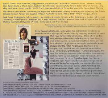 CD Gram Parsons: Big Mouth Blues: A Conversation With Gram Parsons LTD