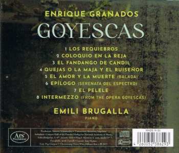 CD Enrique Granados: Goyescas