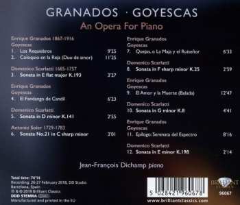 CD Enrique Granados: Goyescas, An Opera For Piano