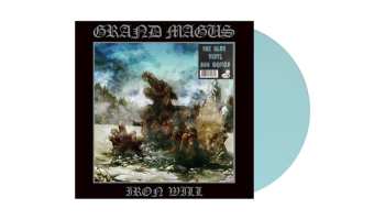 LP Grand Magus: Iron Will - Ice Blue Vinyl