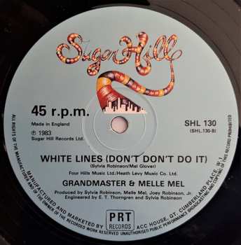 LP Grandmaster Flash & Melle Mel: White Lines (Don't Don't Do It)