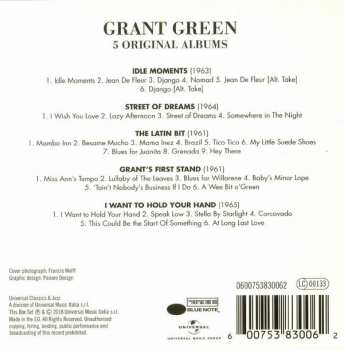 5CD/Doos Grant Green: 5 Original Albums