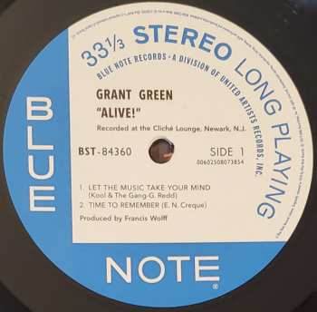 LP Grant Green: Alive!