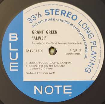 LP Grant Green: Alive!
