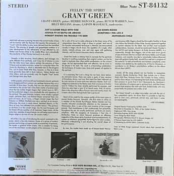 LP Grant Green: Feelin' The Spirit