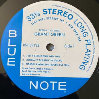 LP Grant Green: Feelin' The Spirit