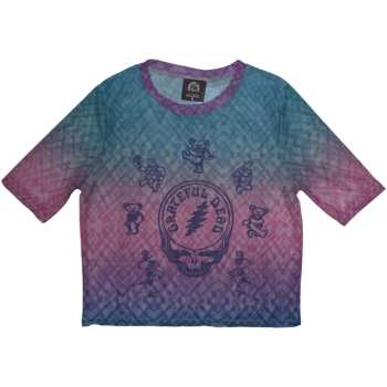 Merch Grateful Dead: Dames Crop Top Dead Egyptian Gradient