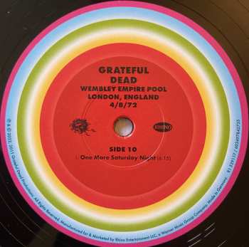 5LP/Doos The Grateful Dead: Wembley Empire Pool, London, England 4/8/72 LTD