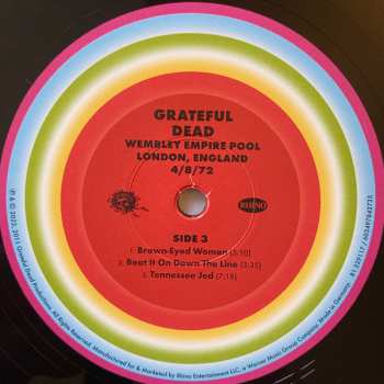 5LP/Doos The Grateful Dead: Wembley Empire Pool, London, England 4/8/72 LTD