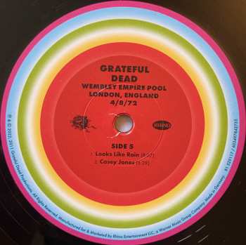 5LP/Doos The Grateful Dead: Wembley Empire Pool, London, England 4/8/72 LTD
