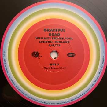 5LP/Doos The Grateful Dead: Wembley Empire Pool, London, England 4/8/72 LTD