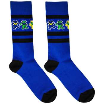 Merch Grateful Dead: Enkelsokken Dancing Bears Stripe