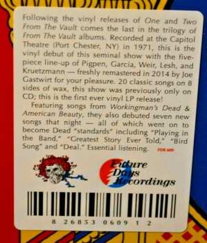 4LP The Grateful Dead: Three From The Vault LTD