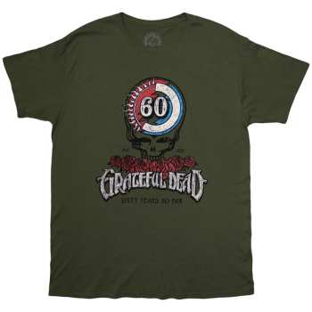 Merch Grateful Dead: T-shirt 60th Roses