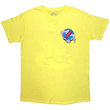Merch Grateful Dead: T-shirt Rose Pose Yellow