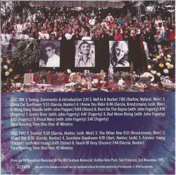 2CD John Fogerty: Laughter, Love & Music (The Bill Graham Memorial 1991)