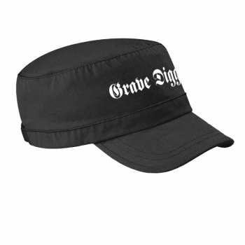 Merch Grave Digger: Armádní Pet met klep Logo Grave Digger