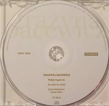 CD Grażyna Bacewicz: Polish Capriccio - Works For Violin And Piano