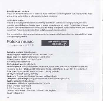 CD Grażyna Bacewicz: Violin Concertos Nos 2, 4 And 5