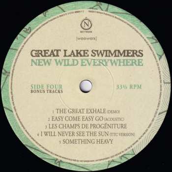 2LP Great Lake Swimmers: New Wild Everywhere LTD | NUM