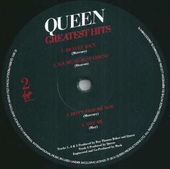 2LP Queen: Greatest Hits